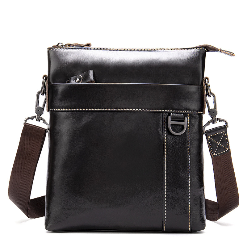 Vintage Men Leather Chest Bag  - Edc Carry Bag For Men 评论和价格