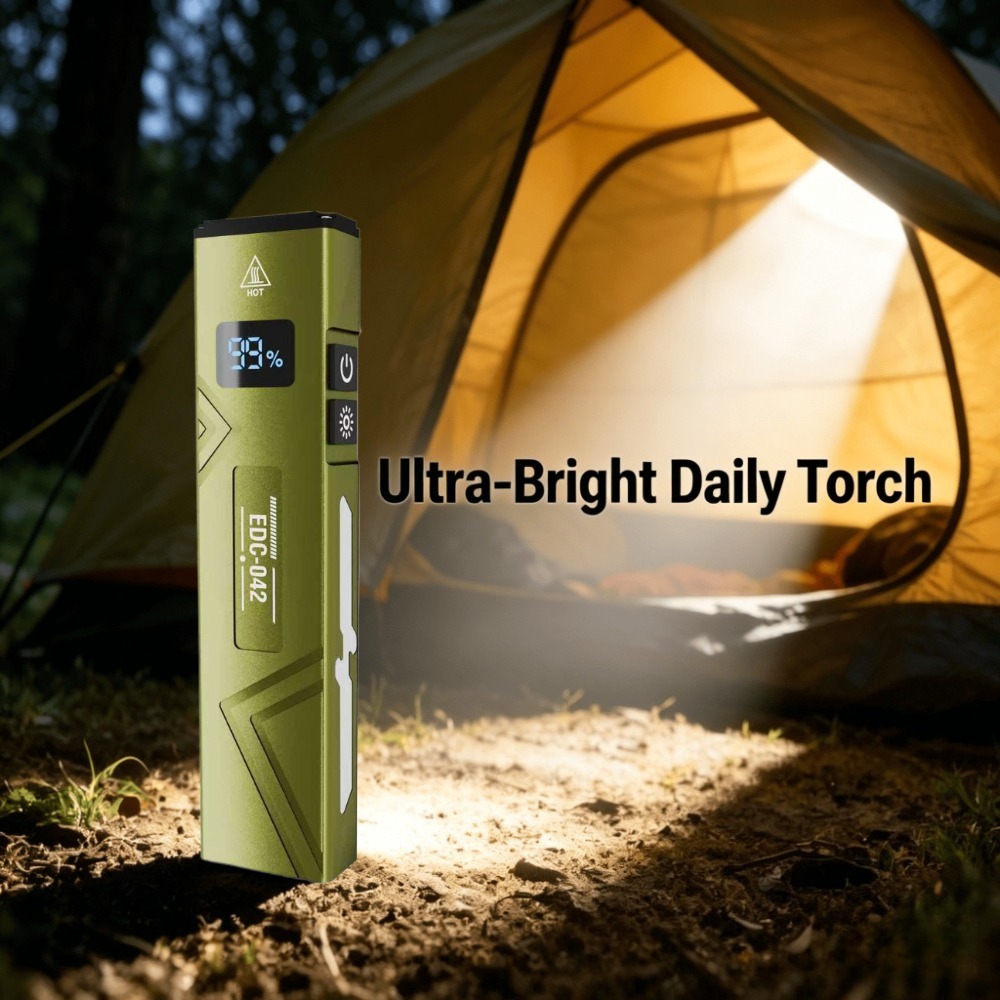 EDC Flashlight Rechargeable UV - Edc Carry Clip 评论和价格