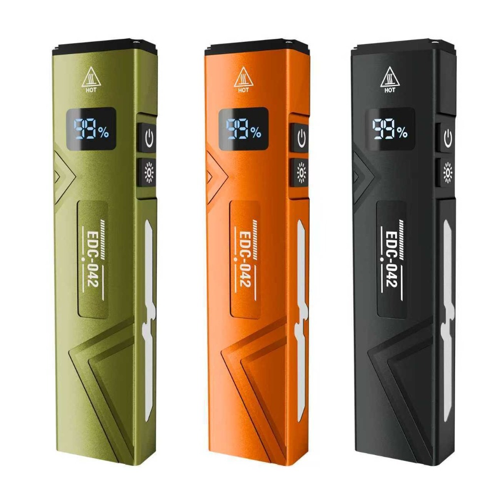 EDC Flashlight Rechargeable UV - Edc Carry Clip 评论和价格