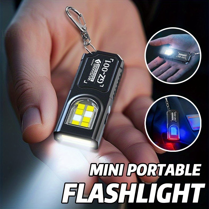 Powerful Mini COB LED Keychain - Keychain Flashlight 评论和价格