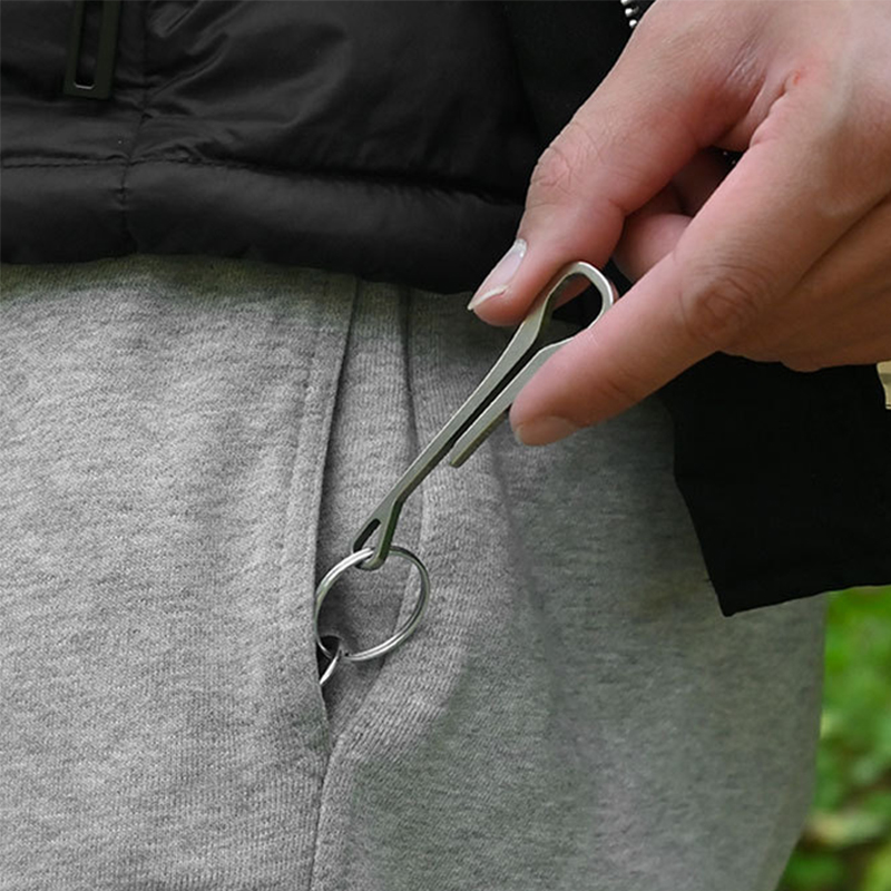 73mm long fine simple 304 stai - Edc Carry Clip 评论和价格