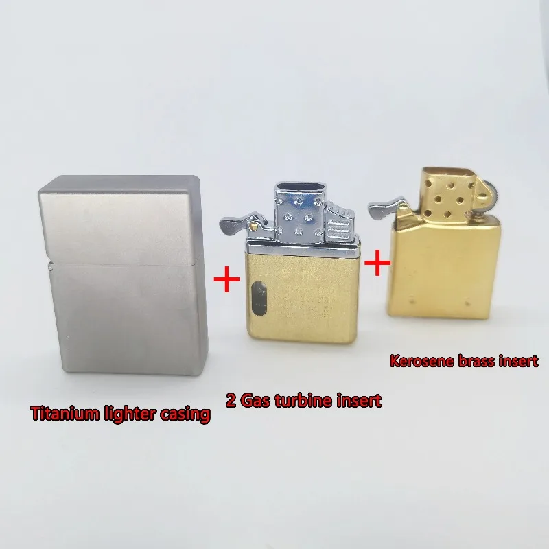 Titanium Shell Windproof Light - Lighter Insert Zippo 评论和价格