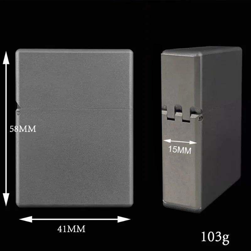 Titanium Shell Windproof Light - Lighter Insert Zippo 评论和价格