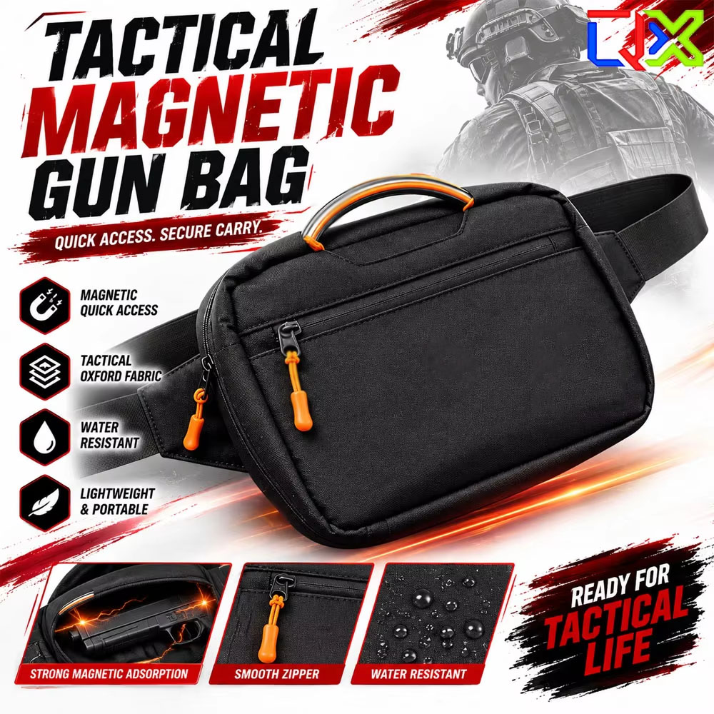 Tactical Magnetic Waist Pack Q - Edc Carry Bag For Men 评论和价格