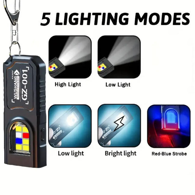 Multifunctional Keychain Flash - Keychain Flashlight 评论和价格