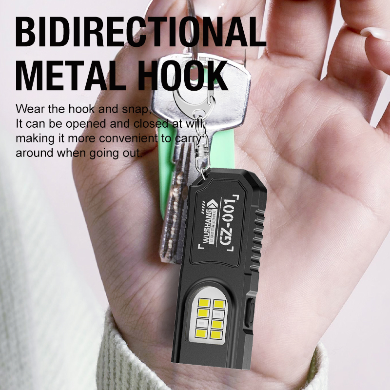 Portable Keychain LED COB Flas - Keychain Flashlight 评论和价格