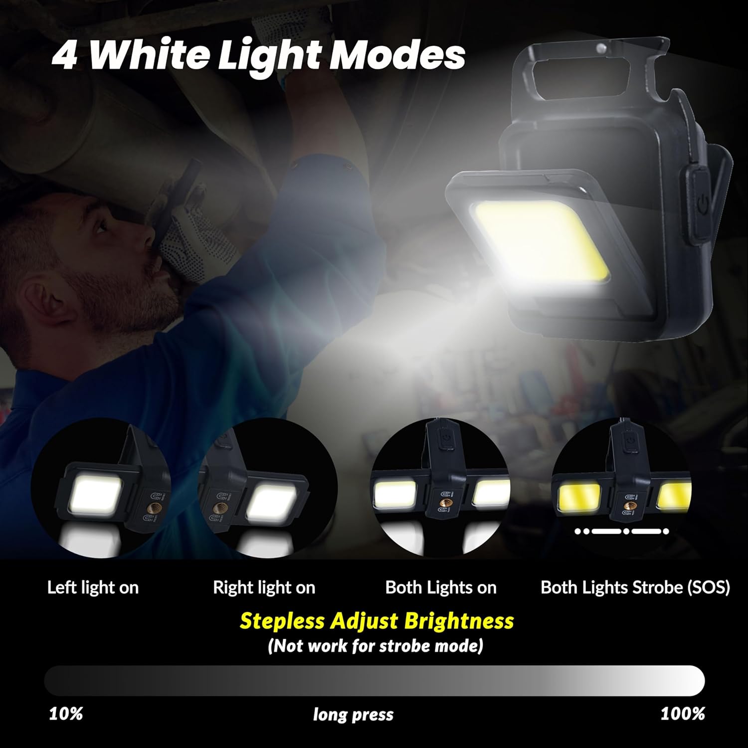 Mini Flashlight Keychain Light - Keychain Flashlight 评论和价格